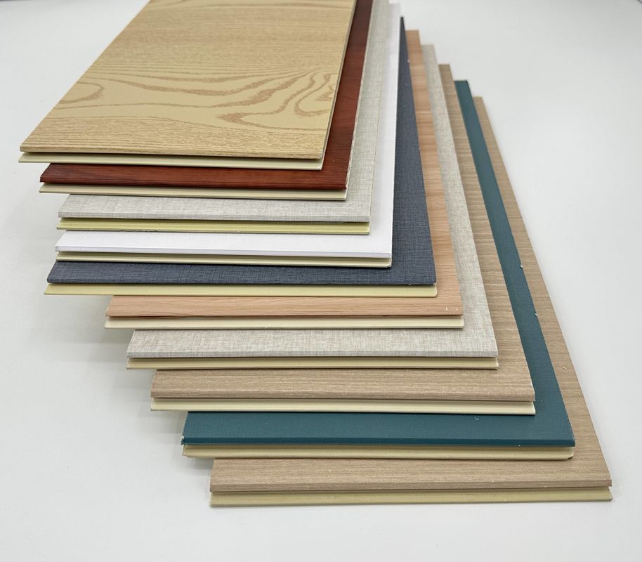 অভ্যন্তরীণ সজ্জা বাঁশের কাঠের ফাইবার ওয়াল বোর্ড 5-9 মিমি পরিষ্কার করা সহজ