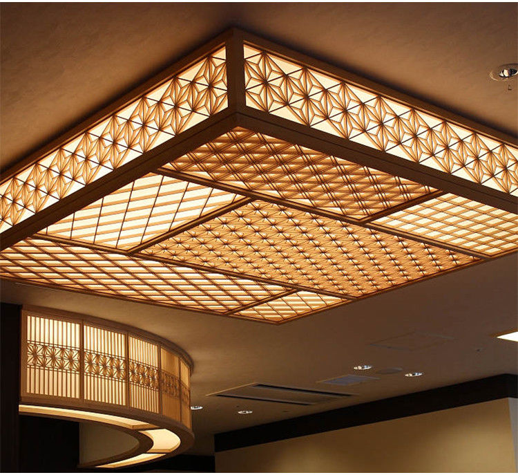 হিনোকি 3D ফ্রেঞ্চ সলিড কাঠের আলংকারিক পার্টিশন ওয়াল কুমিকো পণ্য