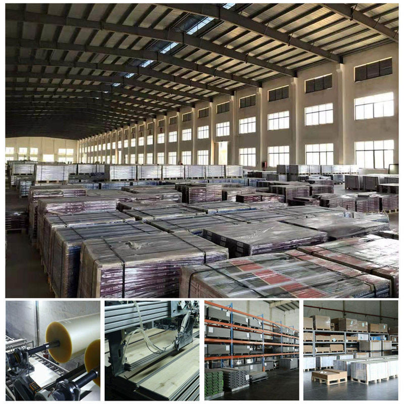 UV আবরণ ক্লিক লক SPC ভিনাইল ফ্লোরিং Spc ভিনাইল টাইল 5 মিমি বার্ধক্য প্রতিরোধ