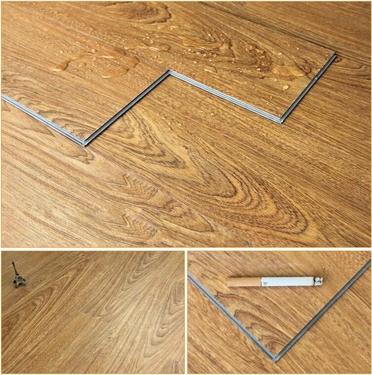 Uv আবরণ SPC ভিনাইল ফ্লোরিং 5mm 6mm 8mm Spc কোর ভিনাইল প্লাঙ্ক