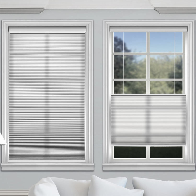 লাইট ফিল্টারিং ডে নাইট হানিকম্ব ব্লাইন্ডস হোটেল কর্ডলেস সেলুলার শেড