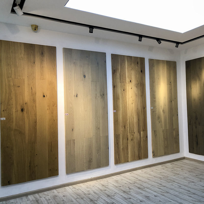 ওয়াইড প্ল্যাঙ্ক ওয়াশ ডিস্ট্রেসড ওক ইঞ্জিনিয়ারড উড ফ্লোরিং 20 কালার কাস্টমাইজেবল