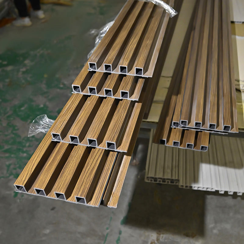 পরিবেশ বান্ধব কাঠ প্লাস্টিক কম্পোজিট ডব্লিউপিসি অভ্যন্তরীণ গ্রিড ওয়াল প্যানেল ওয়াল আবরণ প্যানেল