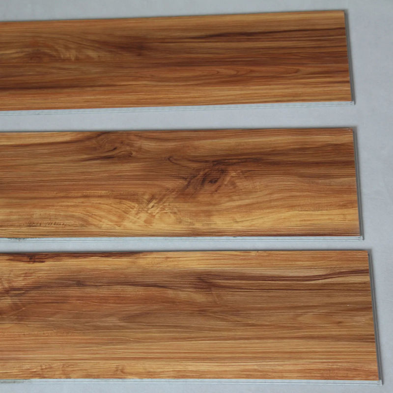 কাস্টমাইজযোগ্য কাঠের টেক্সচার এসপিসি মেঝে অগ্নিরোধী পাথর প্লাস্টিক কম্পোজিট ক্লিক সহ জলরোধী বিলাসবহুল এসপিসি ভিনাইল ক্লিক