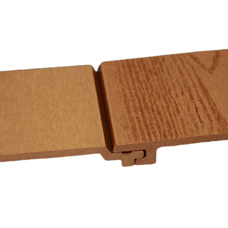 উচ্চ মানের আউটডোর Wpc ফ্লুটেড ওয়াল প্যানেল 3D Wpc ডেকোরেটিভ কাঠের ওয়াল প্যানেল হোম সজ্জা জন্য