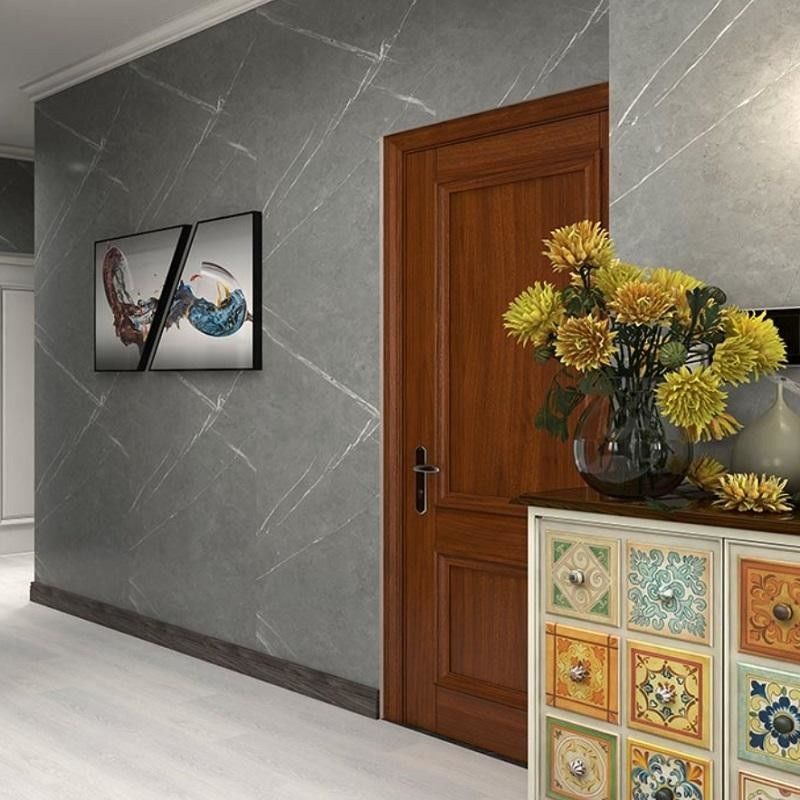 গরম বিক্রয় পিভিসি প্লাস্টিকের এসপিসি ওয়াল বোর্ড অভ্যন্তরীণ জলরোধী মার্বেল বাথরুম ওয়াল প্যানেল ভিজা রুম জন্য