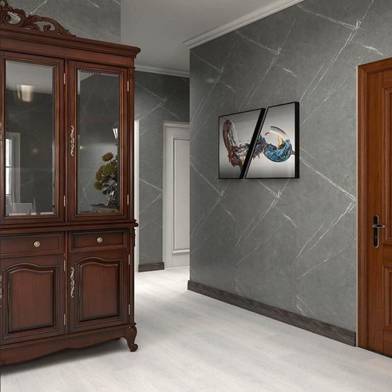 গরম বিক্রয় পিভিসি প্লাস্টিকের এসপিসি ওয়াল বোর্ড অভ্যন্তরীণ জলরোধী মার্বেল বাথরুম ওয়াল প্যানেল ভিজা রুম জন্য