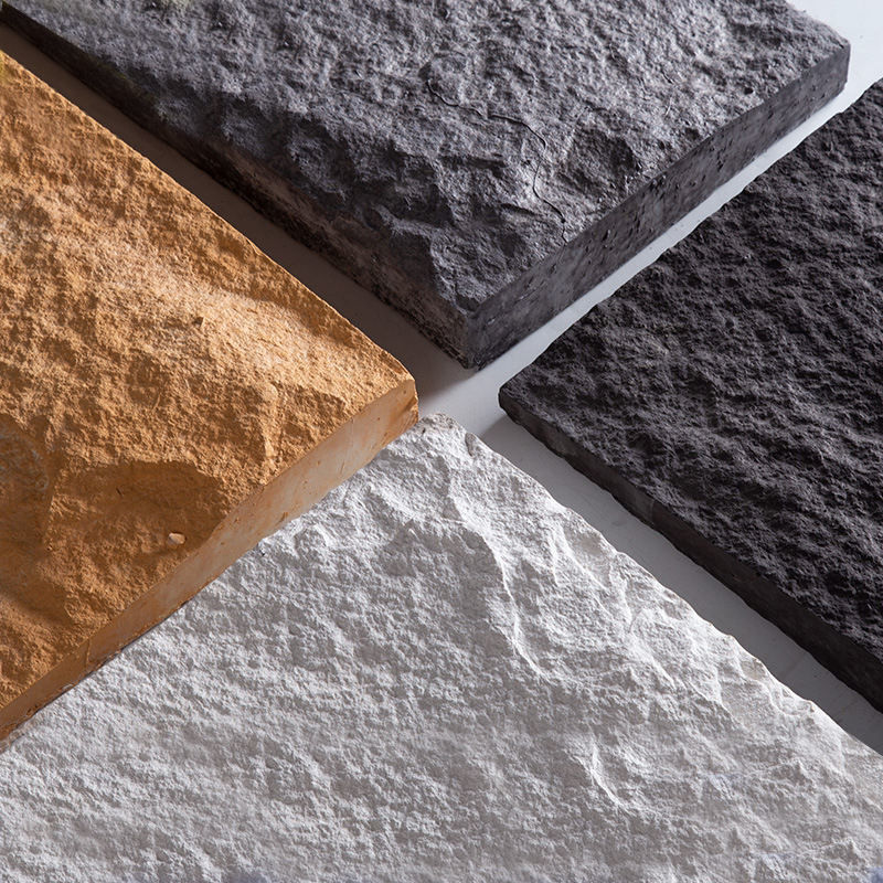 পাইকারি মাশরুম পাথর দেয়াল প্যানেল পিইউ পাথর দেয়াল প্যানেল পাথর জন্য প্রসাধন