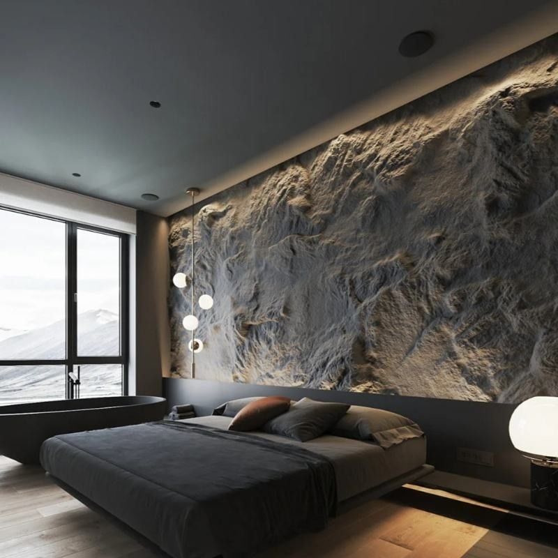 কারখানার দাম কৃত্রিম সংস্কৃতি পাথর পিইউ ফোম পাথর দেয়াল সজ্জা জন্য পিইউ 3 ডি ওয়াল প্যানেল