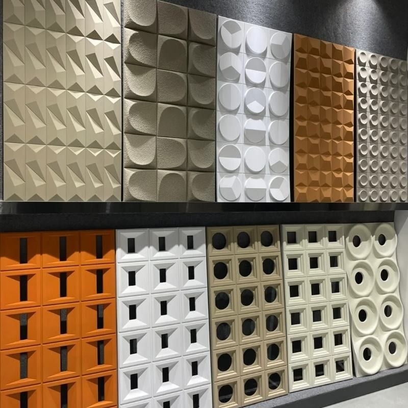 কারখানার দাম কৃত্রিম সংস্কৃতি পাথর পিইউ ফোম পাথর দেয়াল সজ্জা জন্য পিইউ 3 ডি ওয়াল প্যানেল