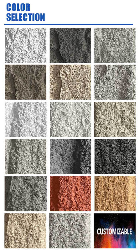 পিউ পাথর ওয়াল প্যানেল পলিউরেথেন পাথর প্যানেল 3 ডি ওয়াল প্যানেল বোর্ড কৃত্রিম হালকা ওজন স্লিট পাথর