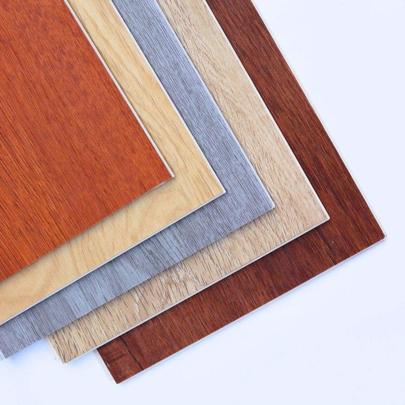 ইনডোর ওয়াটারপ্রুফ 4 মিমি কাঠের শস্য শক্ত কোর পিভিসি প্লাস্টিকের প্লাঙ্ক ইন্টারলকিং ক্লিক লক এসপিসি ভিনাইল মেঝে