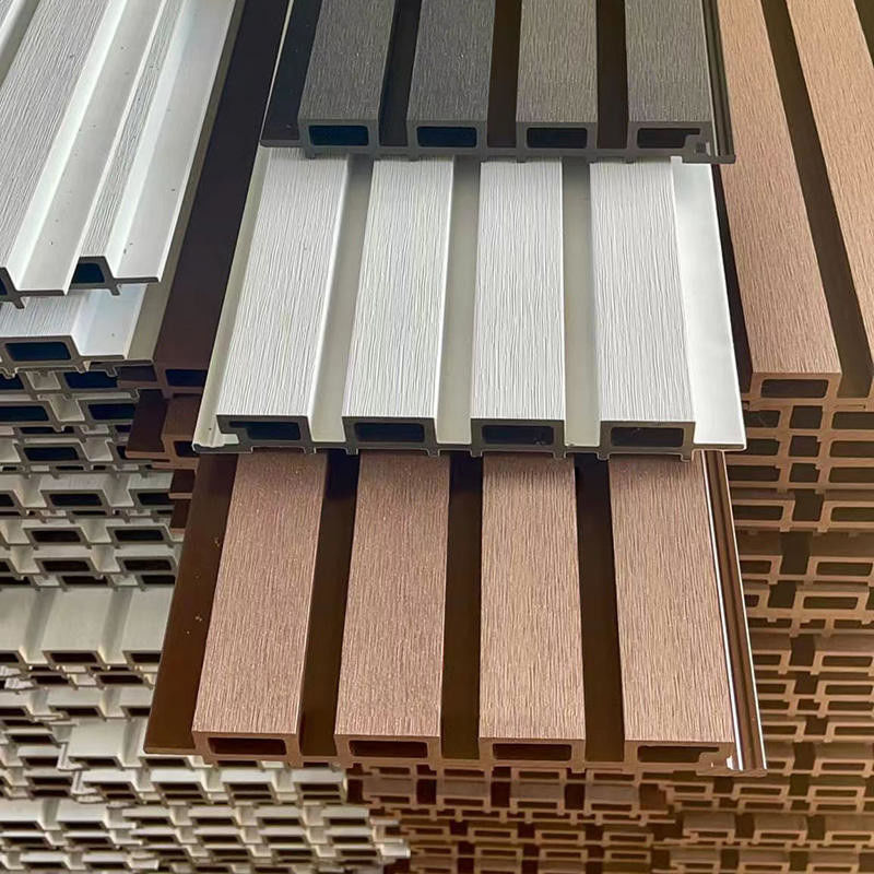 কারখানার সরাসরি বিক্রয় উচ্চ মানের বহিরঙ্গন প্রাচীর প্যানেল জলরোধী কো-এক্সট্রুশন Wpc প্রাচীর আবরণ জন্য বহিরাগত প্রাচীর সজ্জা