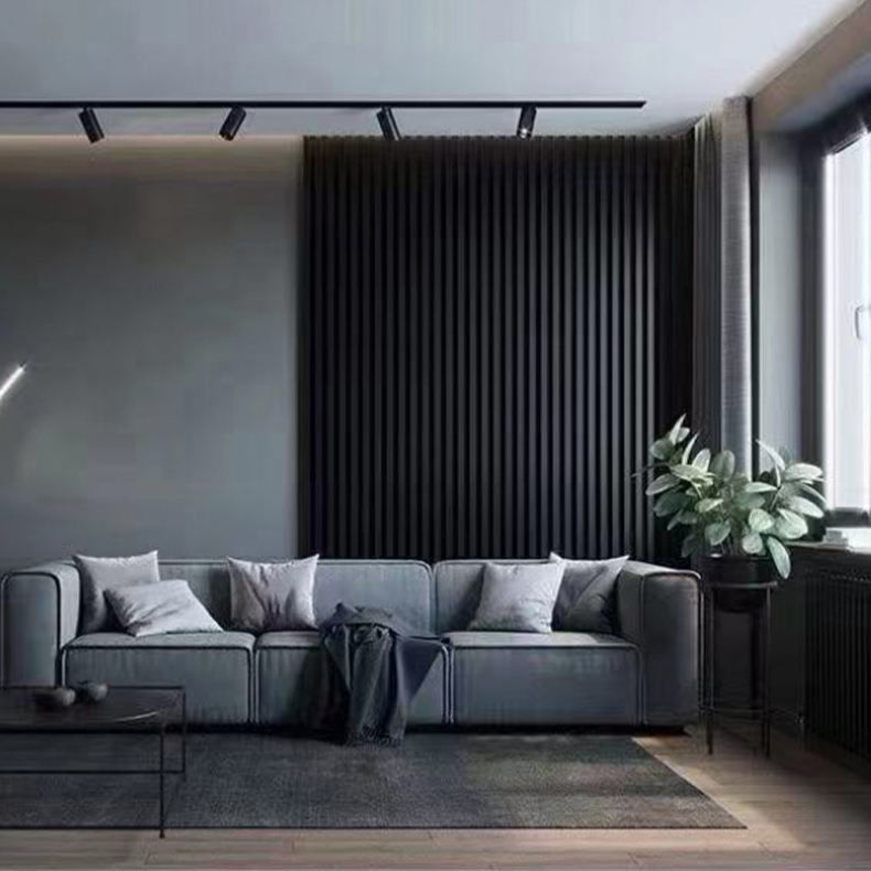 কারখানা পাইকারি পরিবেশগত কাঠের ওয়ালবোর্ড WPC পিভিসি প্লাস্টিক ওয়ালবোর্ড টিভি ওয়াল ইনডোর আউটডোর কাস্টম রং জন্য