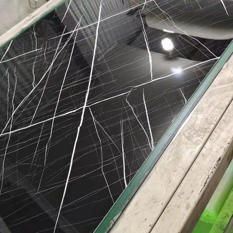 ইউভি বোর্ড পিভিসি ল্যামিনেট শীট 1220*2440 মিমি অভ্যন্তর প্রসাধন মার্বেল দেয়াল আচ্ছাদন প্যানেল