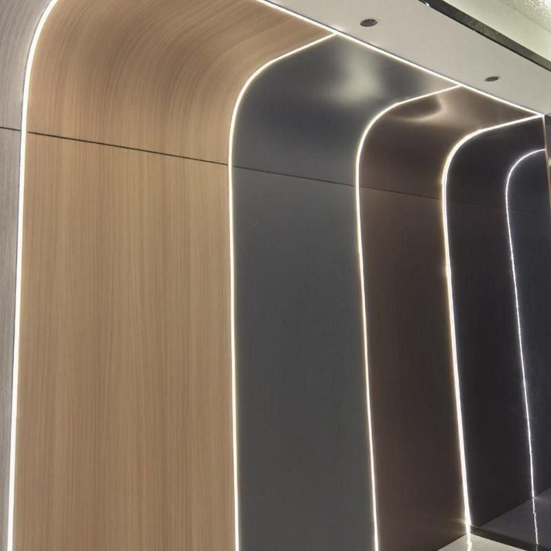 চীন কারখানা বাঁশ কাঠের চামড়া ভিনিয়ার বিক্রয় 4X8 প্রাচীর প্যানেলিং wpc প্রাচীর প্যানেল পটভূমি দেয়াল জন্য