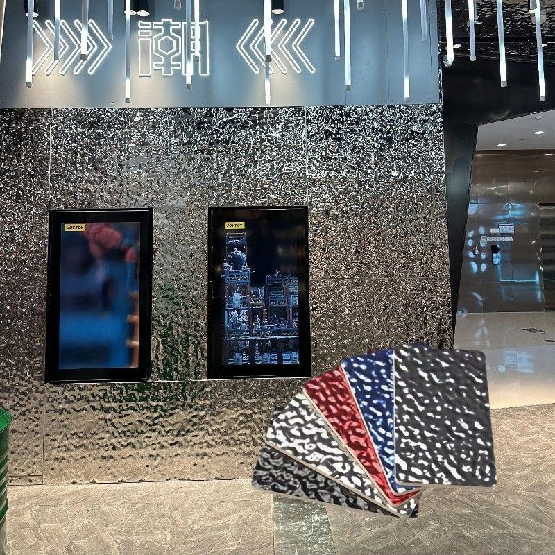 অভ্যন্তরীণ জল তরঙ্গ কার্বন ক্রিস্টাল নকশা সঙ্গে পিভিসি ওয়াল প্যানেল বাঁশ কাঠের ফাইবার বাঁশ কাঠের কয়লা বোর্ড সাউন্ডপ্রুফ ফায়ারপ্রুফ