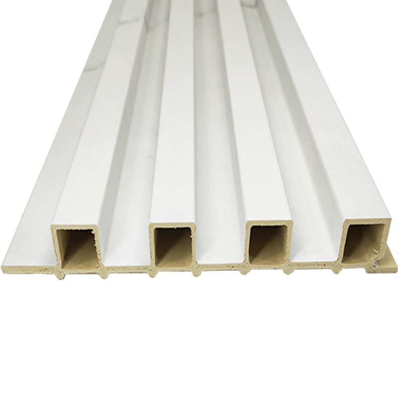 আধুনিক অভ্যন্তরীণ শিল্প Louver সজ্জা 3d ফ্লুটেড Wpc দেয়াল প্যানেল দেয়াল বা সিলিং এবং ইনডোর টিভি পিভিসি কভারিং প্যানেলের জন্য