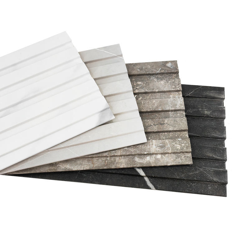 আধুনিক অভ্যন্তরীণ শিল্প Louver সজ্জা 3d ফ্লুটেড Wpc দেয়াল প্যানেল দেয়াল বা সিলিং এবং ইনডোর টিভি পিভিসি কভারিং প্যানেলের জন্য