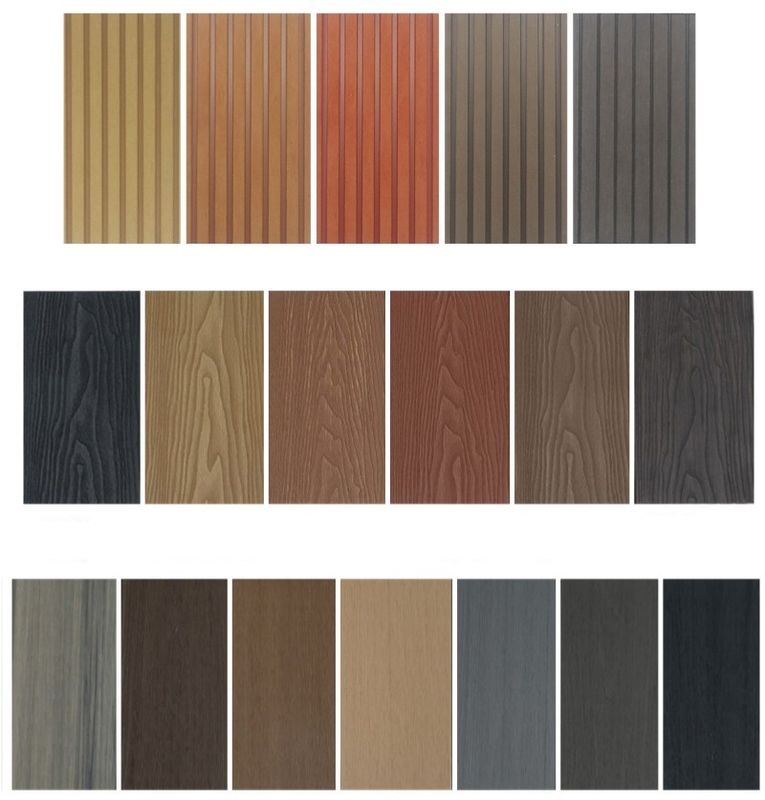 বহিরঙ্গন সুইমিং পুল ওয়াটারপ্রুফ ডব্লিউপিসি কাঠ এবং প্লাস্টিক কম্পোজিট কো-এক্সট্রুজড ফ্লোরিং ডেকিং