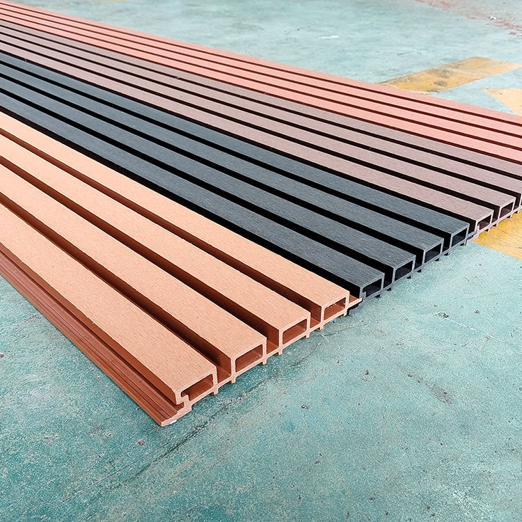 বহিঃস্থ কো-এক্সট্রুশন প্যানেল অভ্যন্তরীণ পিভিসি সজ্জা ওয়াল প্যানেল জলরোধী কম্পোজিট ডাব্লুপিসি ওয়াল আবরণ