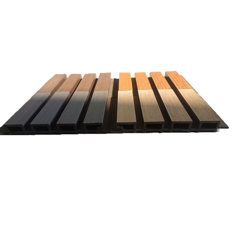 কম মূল্যে পাইকারি বহিরাগত কাঠের শস্য বহিরঙ্গন সজ্জা ডব্লিউপিসি ওয়াল প্যানেল ক্ল্যাডিং