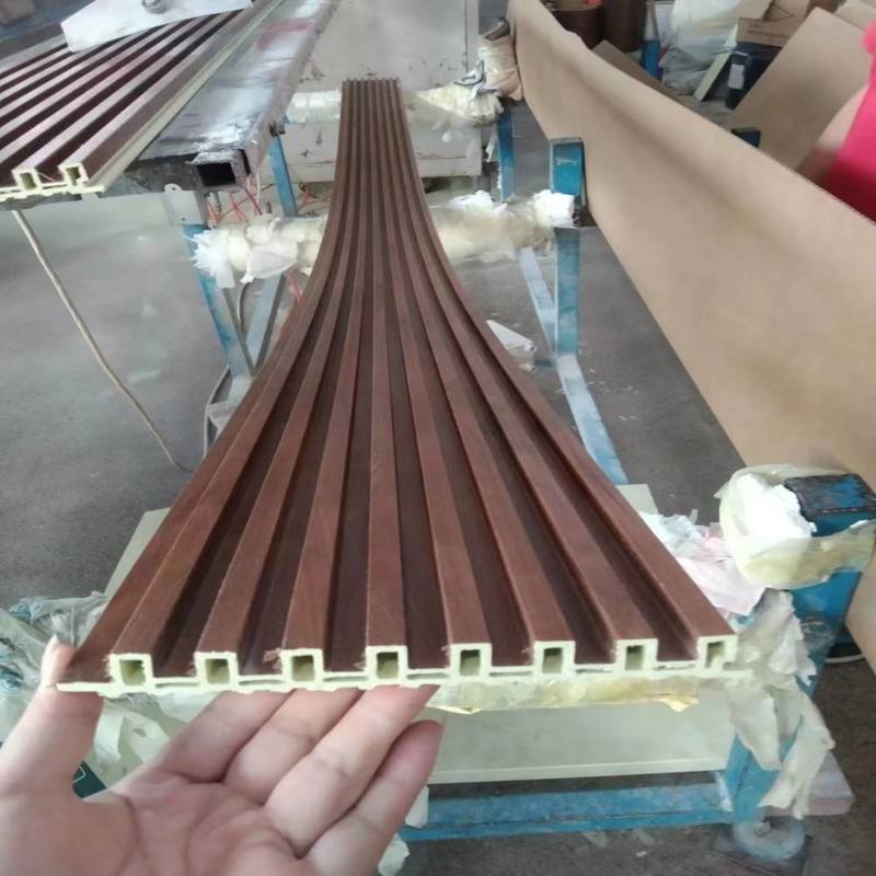 আধুনিক কাঠ প্লাস্টিক কম্পোজিট ডব্লিউপিসি (WPC) ওয়াল প্যানেল বাথরুমের অভ্যন্তরের জন্য, পিভিসি-এর বিকল্প