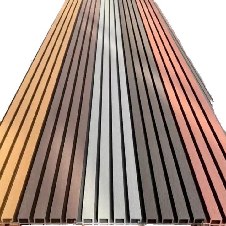 উচ্চমানের জলরোধী ডব্লিউপিসি আউটডোর ওয়াল প্যানেল।