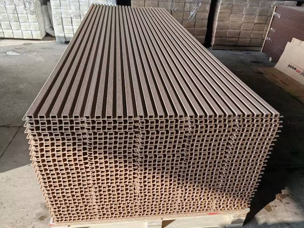 উচ্চমানের জলরোধী ডব্লিউপিসি আউটডোর ওয়াল প্যানেল।