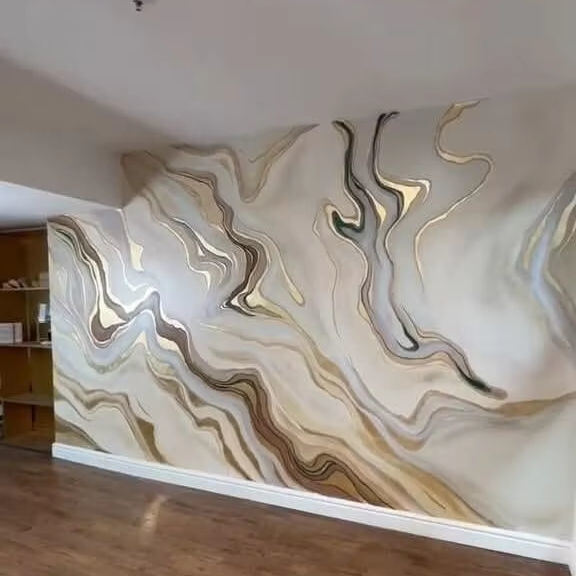 রোম্যান্টিক আলংকারিক পিভিসি মার্বেল শীট গোলাপী ফুল ইউভি মার্বেল ওয়াল প্যানেল বেডরুমের সজ্জা জন্য