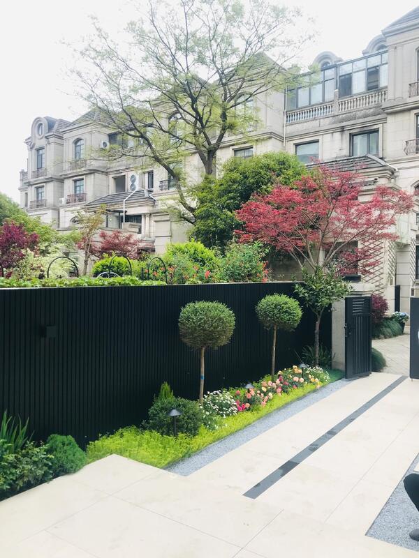 আধুনিক ডব্লিউপিসি (WPC) ফ্যাকাড প্যানেল আউটডোর সাইডিং এক্সটেরিয়র ওয়াল প্যানেল, হোটেল এর জন্য ডব্লিউপিসি ওয়াল ক্ল্যাডিং