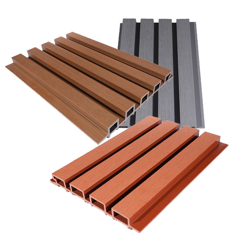 আধুনিক আউটডোর ডব্লিউপিসি ওয়াল প্যানেল, যা সহজে স্থাপনযোগ্য এবং ক্লাসিক ডিজাইন, বহিরাঙ্গনের স্থানগুলির জন্য জলরোধী বৈশিষ্ট্য