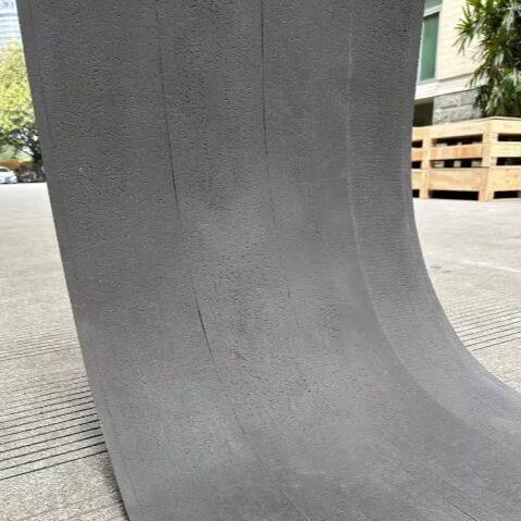 কারখানার পাইকারি নতুন প্রযুক্তি অভ্যন্তরীণ এবং বহিরাগত নরম বাঁকা ওয়াল স্টোন ভেনিয়ার বড় স্ল্যাব ফায়ারপ্রুফ নমনীয় ট্র্যাভারটাইন পাথর