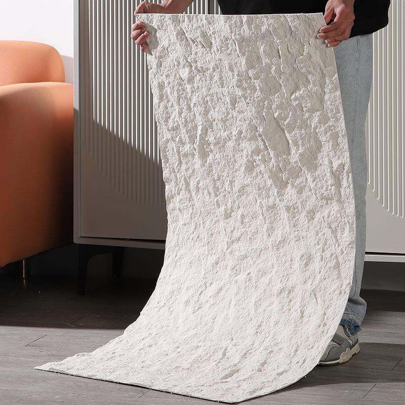 জলরোধী অগ্নিরোধী নকল নরম পাথর ট্র্যাভারটাইন ওয়াল প্যানেল ক্লাসিক শৈলী নমনীয় কৃত্রিম নমনীয় অভ্যন্তর ক্ল্যাডিং