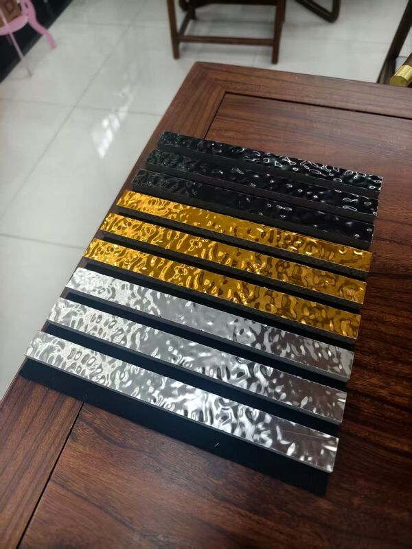 আধুনিক শব্দ শোষণকারী অ্যাকোস্টিক প্যানেল 3 ডি ওয়াটার রিপল হোটেল স্টুডিওর জন্য স্লট গ্রিলে সাউন্ডপ্রুফ