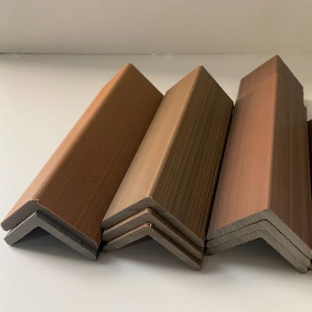 কারখানার দাম ডাব্লুপিসি আউটডোর আনুষাঙ্গিক কোণার লাইন কোণার আচ্ছাদন কোণ স্ট্রিপগুলি আউটডোর ডেকিং এবং ওয়াল প্যানেলের জন্য