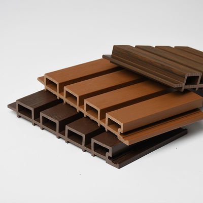 বাঁশের ফাইবার কম্পোজিট অভ্যন্তরীণ WPC ওয়াল প্যানেল 168*22 মিমি অ্যান্টি স্ক্র্যাচ