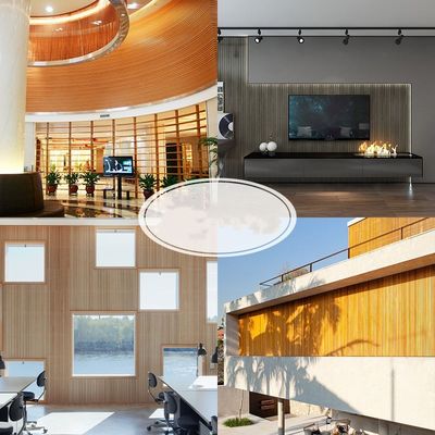 পরিবেশ বান্ধব অভ্যন্তরীণ WPC ওয়াল প্যানেল 159MM*10MM দ্রুত ইনস্টলেশন