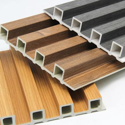 রঙিন ডাব্লুপিসি ওয়াল প্যানেল দেয়াল সজ্জা অভ্যন্তর সহজ ইনস্টলেশন অ্যান্টি-স্ক্র্যাচড ডাব্লুপিসি ওয়াল ক্ল্যাডিং