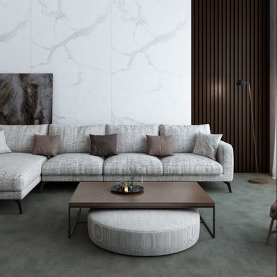 অগ্নিরোধী সলিড বোর্ড ওয়ালপ্যানেল জলরোধী প্লাস্টিক 1220 * 2440mm এসপিসি অফিস আবাসিক ওয়ালবোর্ড