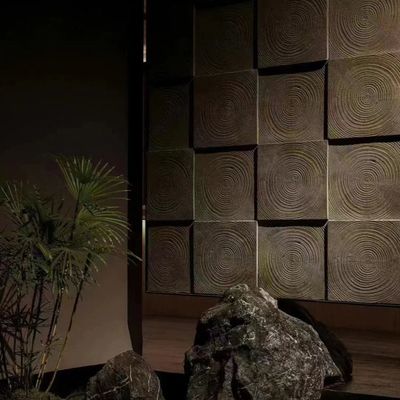 হালকা পিইউ পাথর প্যানেল প্রাচীর কৃত্রিম পলিউরেথেন পাথর প্যানেল 3 ডি প্রাচীর প্যানেল