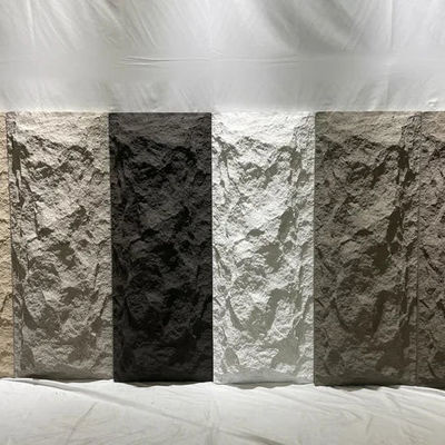 পিইউ পাথর ওয়াল প্যানেল চমত্কার অভ্যন্তরীণ এবং বহিরাগত স্থান জন্য মাশরুম পাথর নকশা