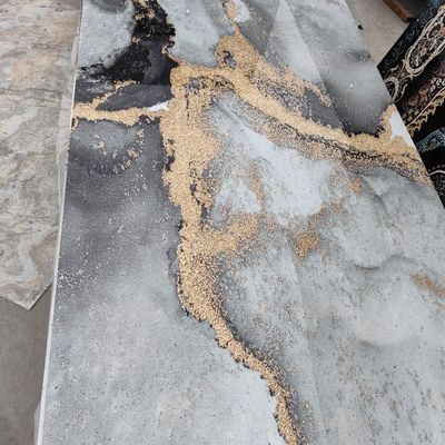 উচ্চ ঘনত্ব পিভিসি ফোম 1220*2440 মার্বেল পিভিসি শীট UV জলরোধী UV বোর্ড