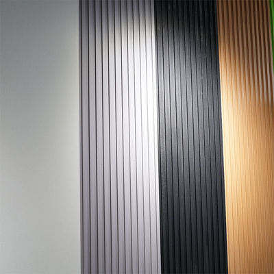 প্লাস্টিকের তৈরি হোটেল এবং অ্যাপার্টমেন্টগুলির অভ্যন্তর প্রসাধনের জন্য টিভি ব্যাকগ্রাউন্ডের জন্য জলরোধী ডাব্লুপিসি ওয়াল প্যানেল