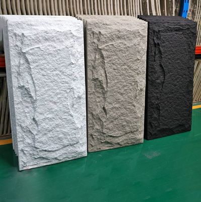 Indoor Outdoor Polyurethane Stone Wall Cladding Panel Thick Slab Design