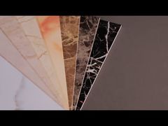 লিভিং রুমের জন্য ইউভি কোটিং ওয়াটারপ্রুফ ইন্টারলকিং ইনস্টলেশন সহ লেটেস্ট পিভিসি মার্বেল শীট।