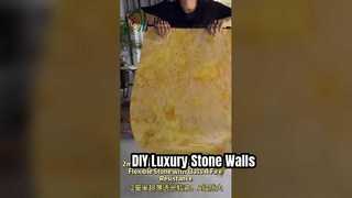 নমনীয় নরম পাথর প্রাচীর প্যানেল সহজ DIY ইনস্টলেশন