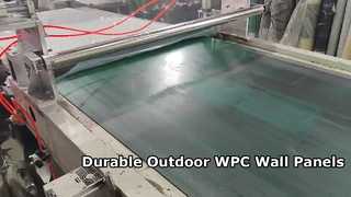 টেকসই আউটডোর WPC ওয়াল প্যানেল আবহাওয়া প্রতিরোধী ক্ল্যাডিং
