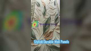 টেকসই এবং আড়ম্বরপূর্ণ দেয়ালের জন্য পিভিসি মার্বেল শীট